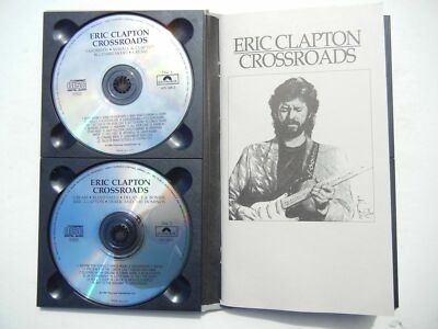Eric Clapton Crossroads Box Set CD, Oct-1990 4 Discs, Polydor