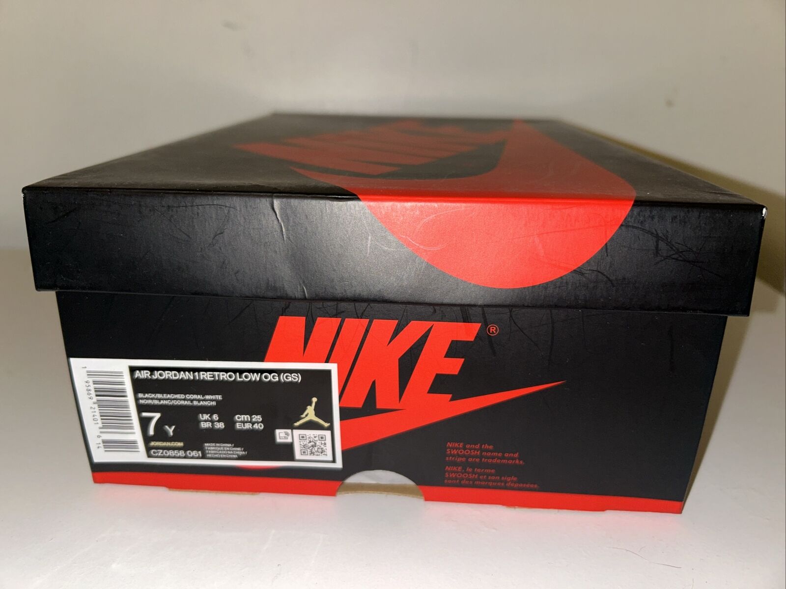 Nike Air Jordan 1 Retro Low OG Bleached Coral - C… - image 7