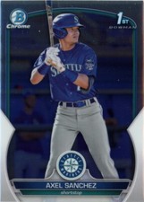2023 1st Bowman Chrome #BCP-73 Axel Sanchez