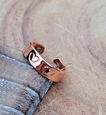 Pure Copper Magnetic Ring - Men Women Arthritis Adjustable Ring Heart