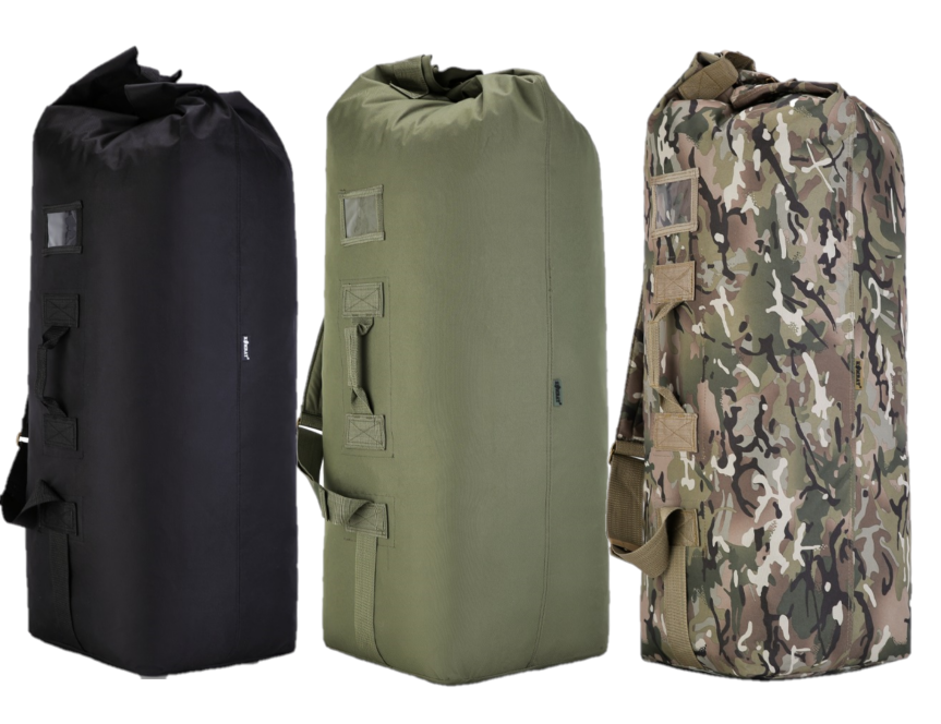 Kombat UK Large Kit Bag 115L Litre Military Recon Tactical Backpack Straps