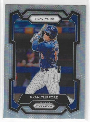 RYAN CLIFFORD 2024 PANINI PRIZM SILVER PRIZM NEW YORK METS $1.99 ROOM