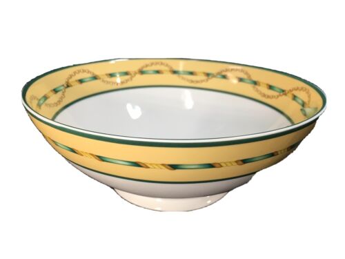 Porcelaine De Paris Limoges Giacomo Passera ROUND SERVING BOWL Bougainville - Picture 1 of 6