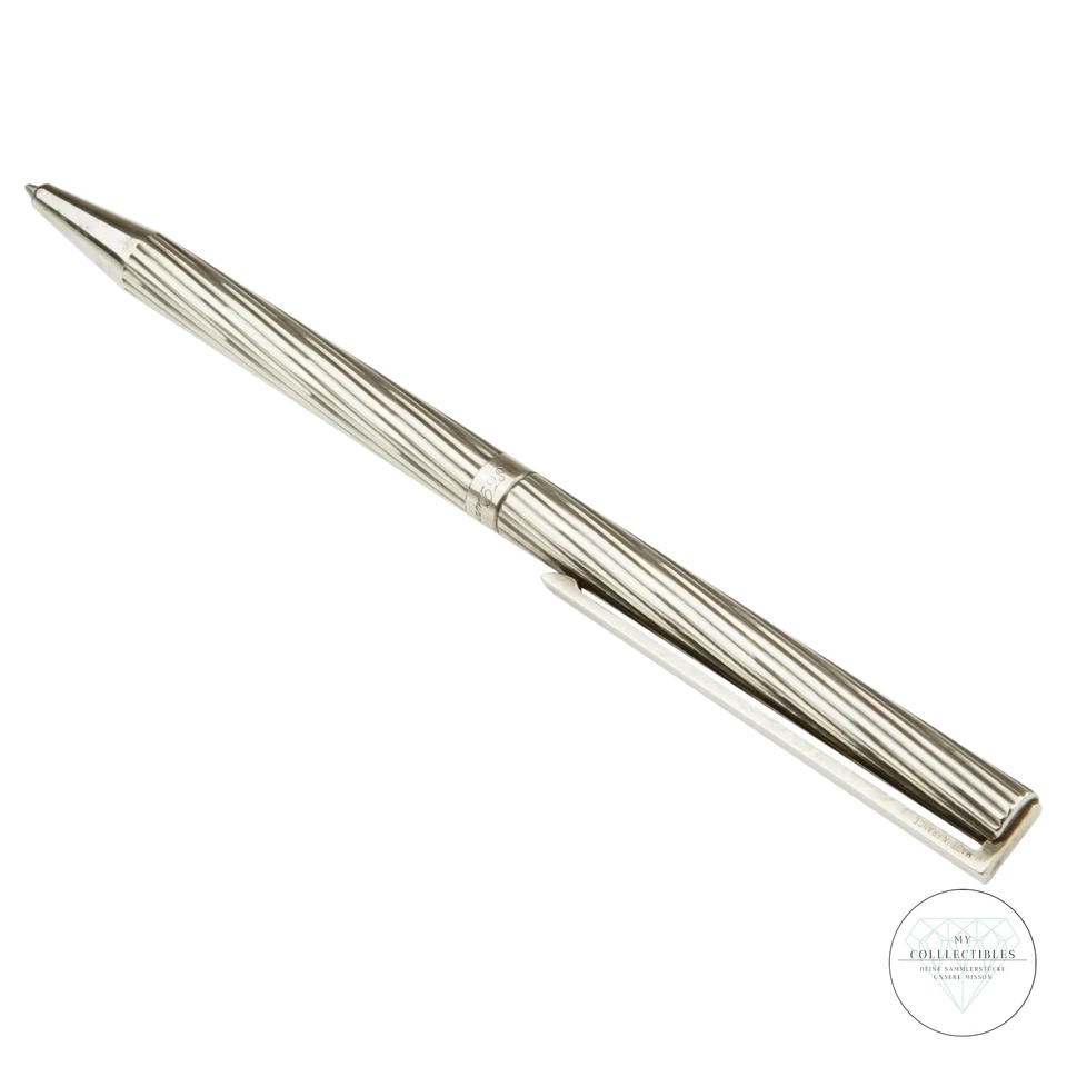 S.T. Dupont Paris Classique Kugelschreiber Silber Drehmechanik - Bild 2 von 4