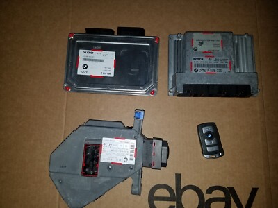02-05 BMW 745i 745Li E65 E66 N62 ECU DME ENGINE COMPUTER MODULE KEY ...