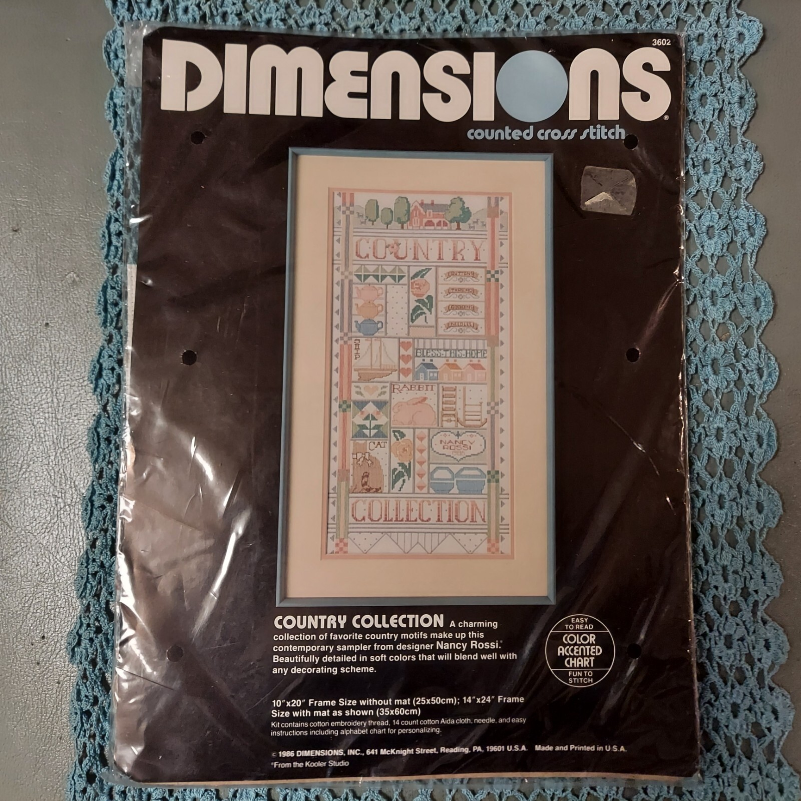 Dimensions Cross Stitch Country Collection 3602 Nancy Rossi | eBay