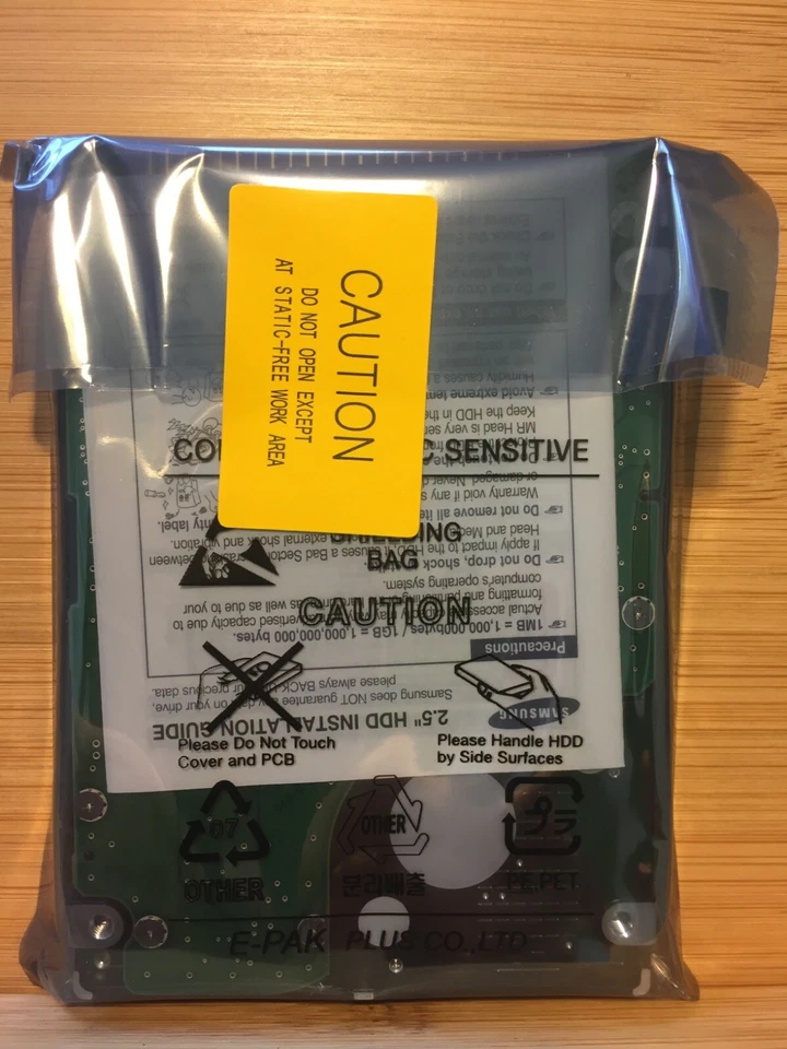 HM061GC NEW Samsung  Spinpoint M5 60GB, PATA  ,5400 RPM,2.5" IDE DRIVE - Image 2 of 2