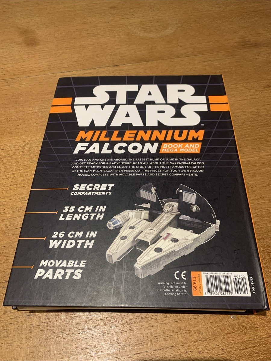 Star Wars Millennium Falcon Book And Mega Model From Disney UK