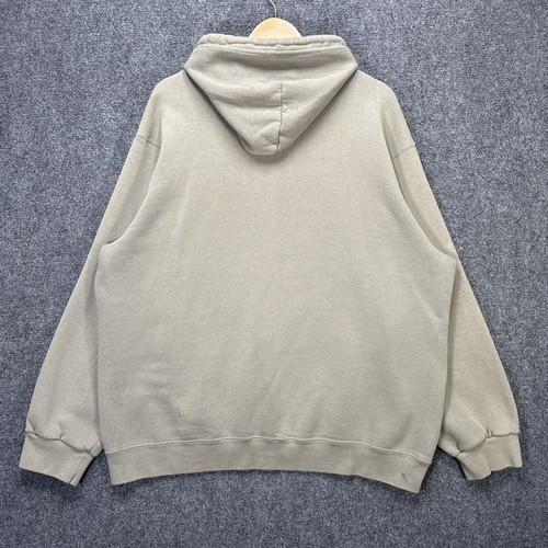Vintage Nike Hoodie Mens XL Green Center Swoosh Skate Faded Y2K Tea Jade Sage - Picture 6 of 8