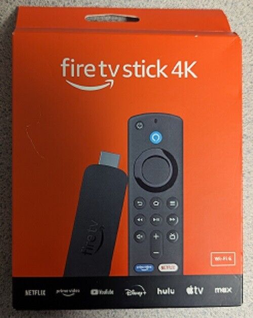 Fire TV Stick 4K with Remote 2nd Generation –