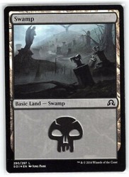 Swamp (290) Foil - Shadows over Innistrad