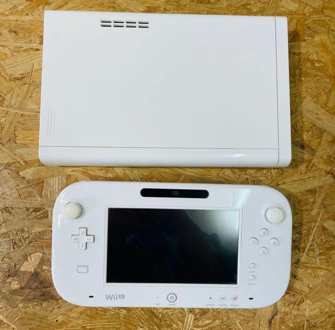 Nintendo Wii U premium set SHIRO WUP-101 32GB Operation has Nintendo Wii U premium set SHIRO WUP-101 32GB Operation has