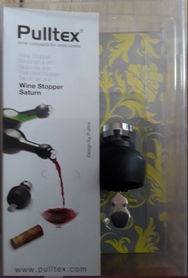 Pulltex Weinverschluss Saturn Wine stopper - neuwertig, unbenutzt