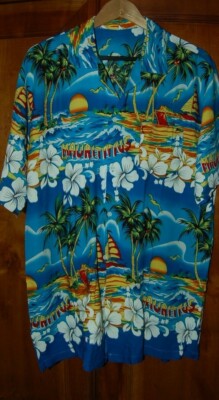 Mauritius, summer shirt, see measurements, like new