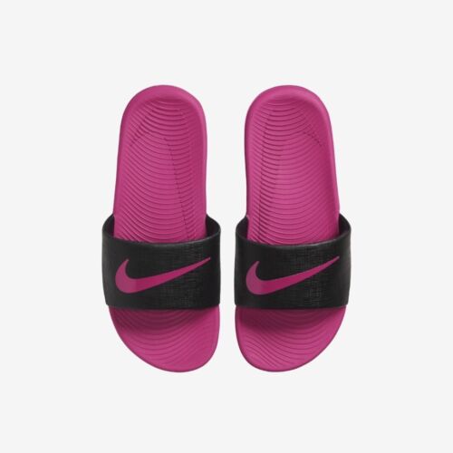 Nike Youth 7Y Vivid Pink Black Kawa GS Sandals Kids eBay