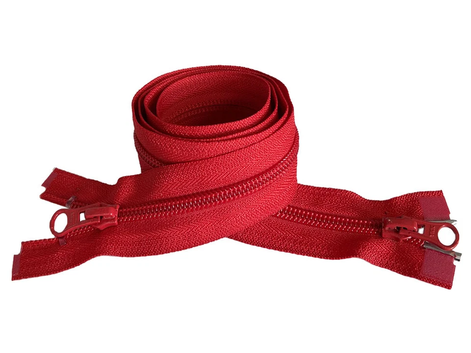 30" Jacket Zipper YKK #5 Nylon Coil Two-Way Separating Zipper Made in USA - Image 4 of 4