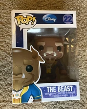 Funko Pop The Beast #22 Disney Beauty & the Beast Retired In Box