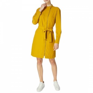 karen millen mustard dress