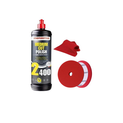 Menzerna Medium Cut Polish 2400 w/ Towel