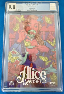 Alice Never After (2023) #1 - Jenny Frison  Variant - Boom! Studios CGC9.8