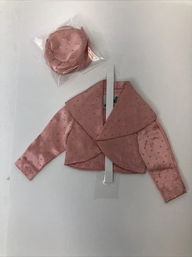 Vintage Mattel Barbie Doll Outfit 1960’s PAK Bolero & Hat Pink Jacket J72