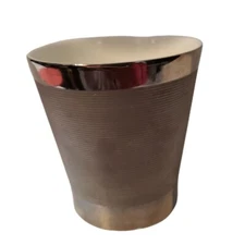 L'Objet " Champagne" candle silver used a little hand made in Portugal luxury