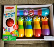 NIB Melissa and Doug Cute as a Bug Bowling Set Indoor Outdoor Toy Game Age 2 