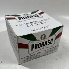 Proraso Sensitive Skin Green Tea and Oatmeal Shaving Soap in a Bowl - 5.2 oz.