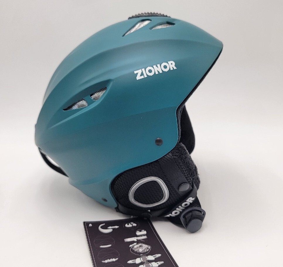 ZIONOR H1 M: 55-58cm Ski Snowboard Helmet Air Flow Control A