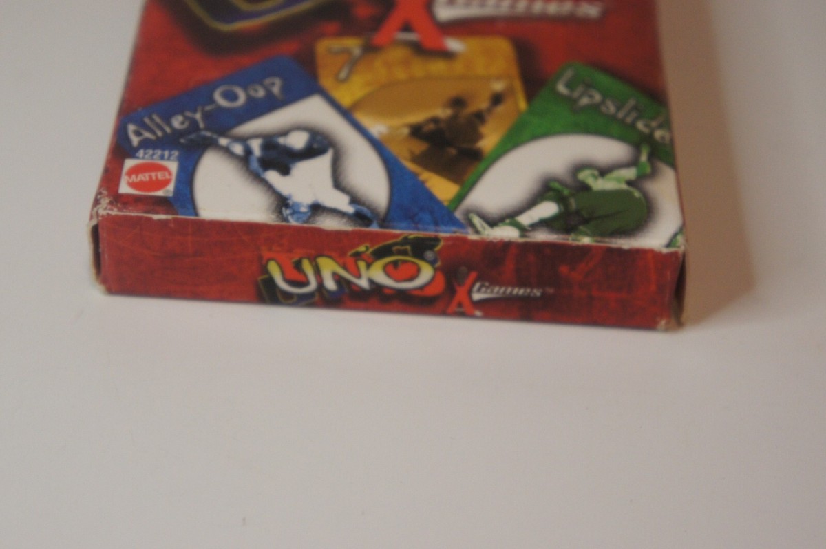UNO X GAMES *Rare* Collectible Cards VTG 1999 ESPN XGames Mattel