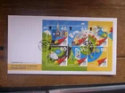 GUERNSEY 2019 50th ANNIV GUERNSEY POSTAL Ind. 6 STAMP MINI SHEET FIRST DAY COVER