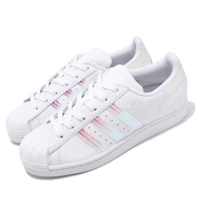 adidas superstar white and iridescent