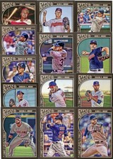 Cleveland Indians 2015 Topps GYPSY QUEEN Team Set Corey Kluber Roberto Alomar