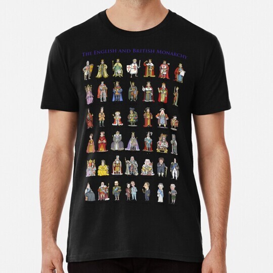 British Monarchs The Complete Set 2022 Size S to 5XL Made in the USA T-Shirt
