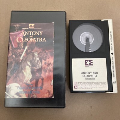 ANTONY AND CLEOPATRA BETAMAX BETA (1986) 1972 CHARLTON HESTON Hildegard Neil
