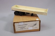 LG1692 MINITRUCKS CALANDRE 4 1/50 Kit résine monté Remorque pour semi EdL