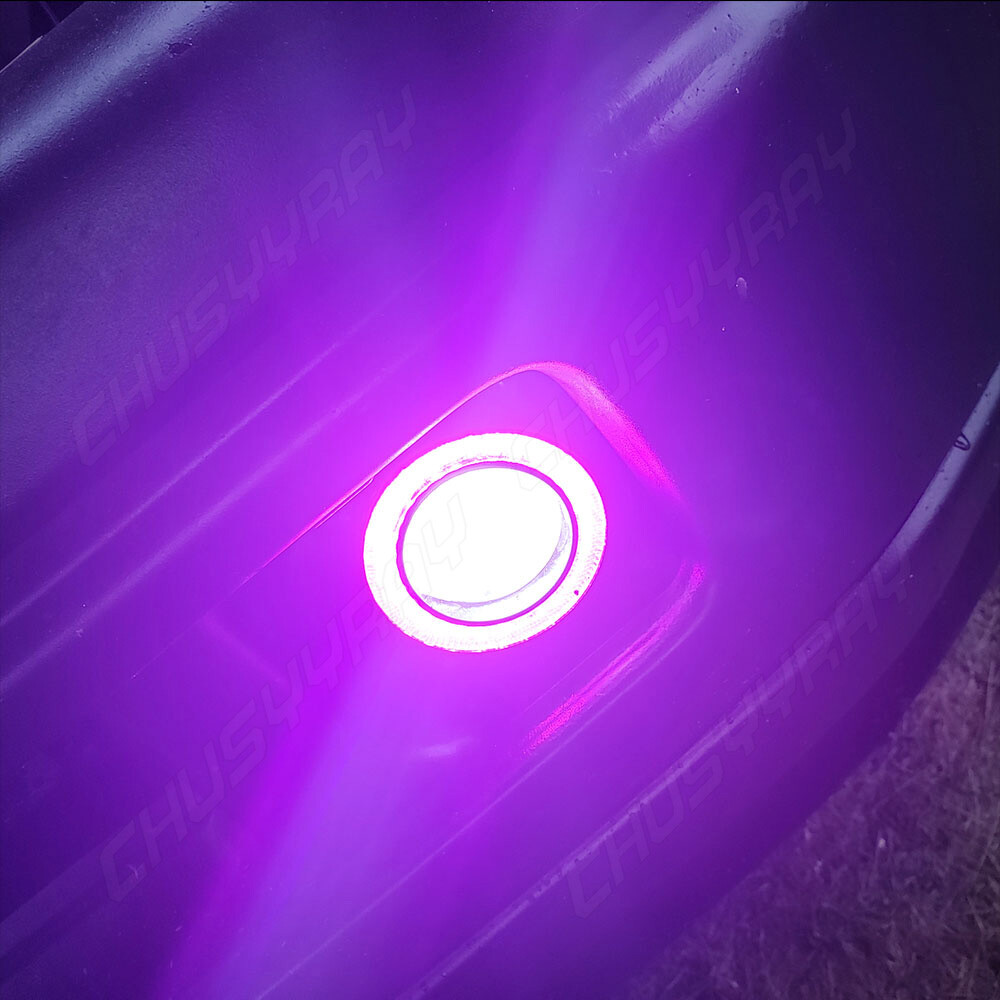 Pink Purple H11/H8 LED DRL Fog Driving Lights Bulbs For 2015-2017