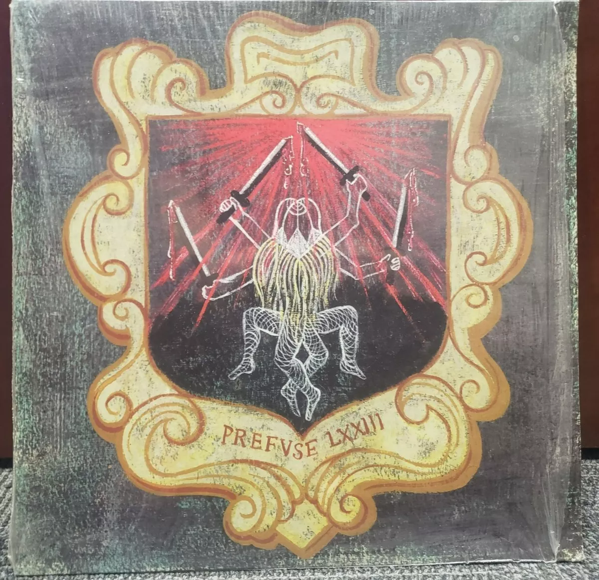 Prefuse 73 Security Screenings EP Vinyl Warp Records Good/VG Condition Four Tet
