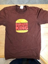 BURGER KING STAFF TEE SHIRT SMALL