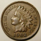 1902 Indian Head Cent Penny EF+   "Actual Coin Pictured"