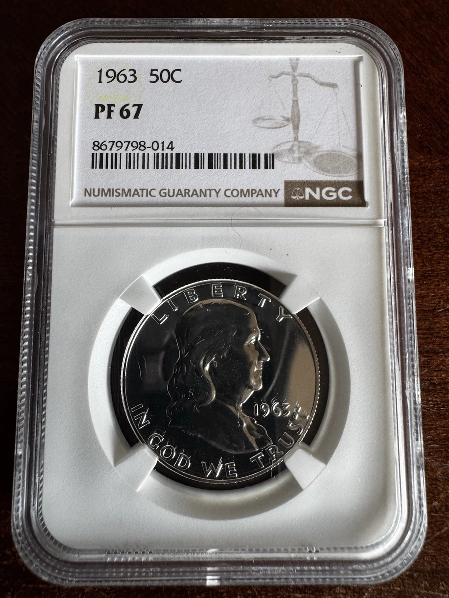 1963 Proof Franklin Half Dollars for sale | eBay