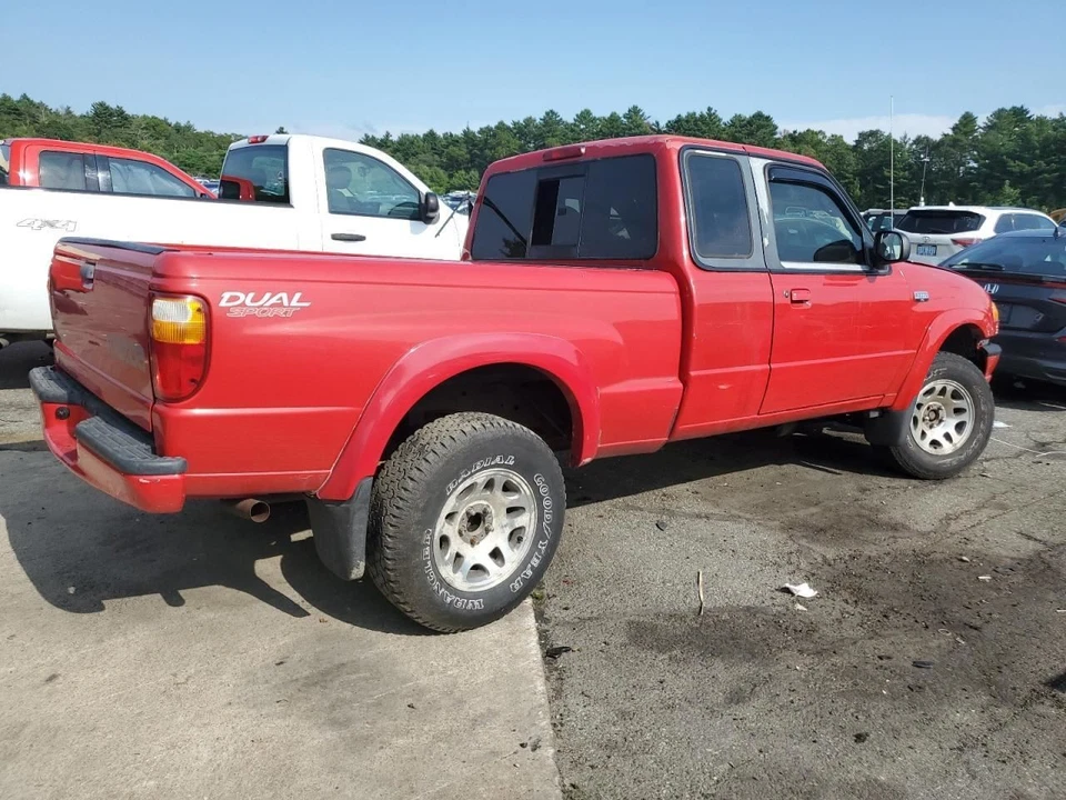(LOCAL PICKUP ONLY) Rear Bumper Without Lower Step Pad Painted Fits 02-04 MAZDA  Foto 3 de 4
