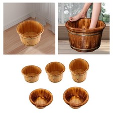 Wooden Footbath Basin Foot Soak Tub Foot Tub