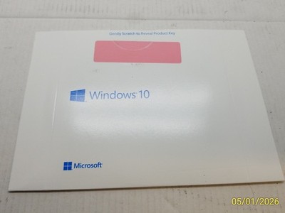 Windows 10 Pro 64 bit DVD with Product Key Ships from USA & Free Shipping