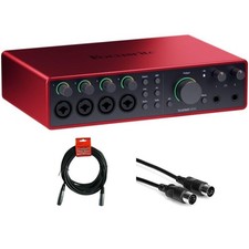 Focusrite Scarlett 18i16 USB-C Audio/MIDI Interface 4th Generation gray