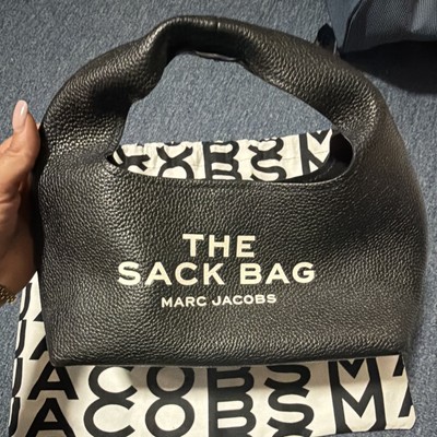 Marc Jacobs The Sack Bag Damen Tragetasche Leder schwarz klein RV