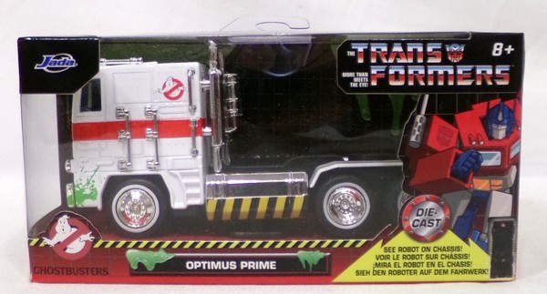 Jada Hollywood Rides Transformers Ghostbusters Optimus Prime Fahrzeug 1/32 LKW-image