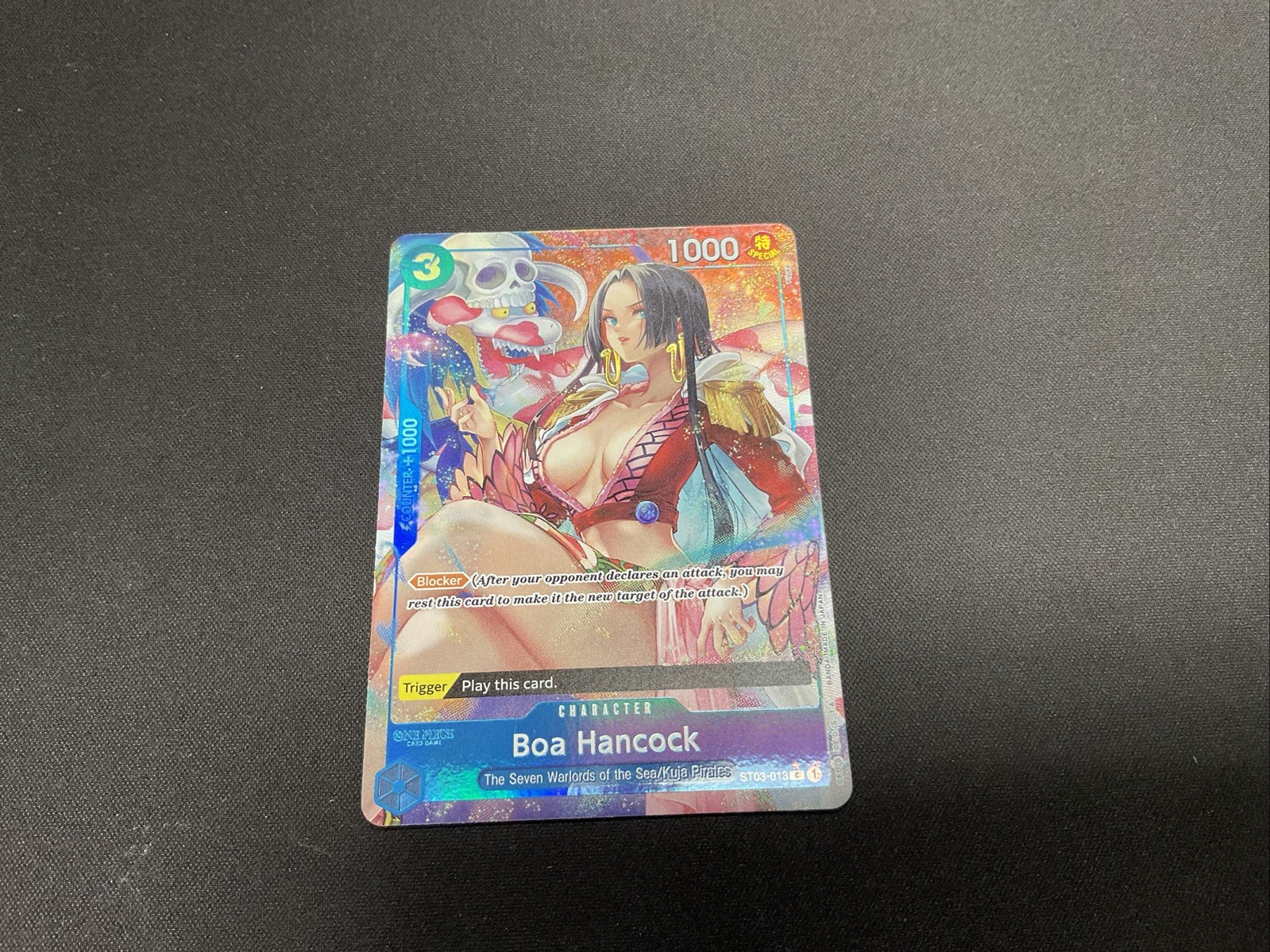 BOA HANCOCK - One Piece ST03-013 - AA Alt Art Premium Booster The Best PRB01 NM