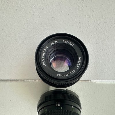VINTAGE LENS PENTACON AUTO 1.8/50 - M42 MOUNT