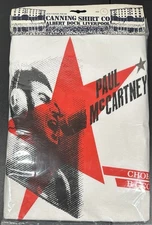 VTG RARE Paul McCartney CHOBA B CCCP USSR Shirt Sz L Liverpool NIP SEALED - READ